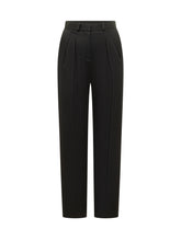 LOULOU DE SAISON - Pleated Tailored Pant con Pinces - Nero - LIDIASHOPPING® - Official Website