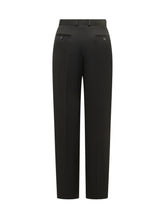 LOULOU DE SAISON - Pleated Tailored Pant con Pinces - Nero - LIDIASHOPPING® - Official Website