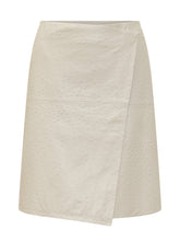 LOULOU DE SAISON - Leather Wrap Skirt - White - LIDIASHOPPING® - Official Website