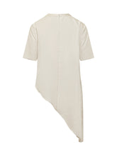 LOULOU DE SAISON - Top Drappeggiato Asimmetrico - Bianco | Lidia Shopping | Official Website