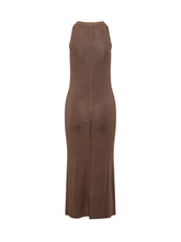 LOULOU DE SAISON - Abito Maxi in Maglia Senza Maniche - Marrone | Lidia Shopping ® | Official Website