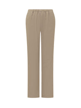 LOULOU DE SAISON - Pantaloni a Gamba Dritta con Fascia Elastica - Beige - LIDIASHOPPING® - Official Website