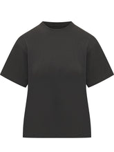 LOULOU DE SAISON - Basic Crew-Neck T-Shirt - Black - LIDIASHOPPING® - Official Website