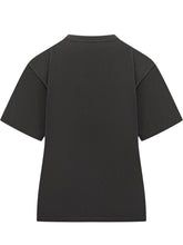 LOULOU DE SAISON - Basic Crew-Neck T-Shirt - Black - LIDIASHOPPING® - Official Website