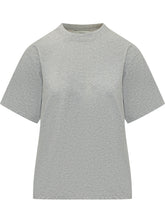 LOULOU DE SAISON - Basic Crew-Neck T-Shirt - Grey - LIDIASHOPPING® - Official Website