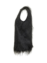 LOULOU DE SAISON - Textured Sleeveless Top - Black - LIDIASHOPPING® - Official Website