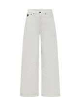 LOIS - Skater Loose Z Wide Leg Jeans - White | Lidia Shopping | Official Website