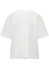 PESERICO - Camicia in Jersey di Cotone - Bianco - LIDIASHOPPING® - Official Website