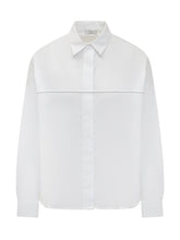 PESERICO - Camicia in Raso Fluido - Bianco | Lidia Shopping | Official Website