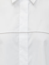 PESERICO - Camicia in Raso Fluido - Bianco | Lidia Shopping | Official Website