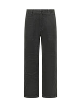 STONE ISLAND - Cargo Trousers Regular Fit - Black - LIDIASHOPPING® - Official Website