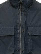 STONE ISLAND - High-Neck Jacket With Front Pockets - Blue - LIDIASHOPPING® - Official Website