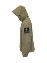 STONE ISLAND - Giacca con Cappuccio e Chiusura con Zip - Verde - LIDIASHOPPING® - Official Website