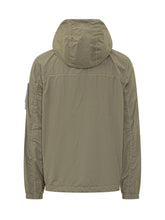 STONE ISLAND - Giacca con Cappuccio e Tasche - Verde - LIDIASHOPPING® - Official Website