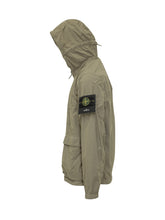 STONE ISLAND - Giacca con Cappuccio e Tasche - Verde - LIDIASHOPPING® - Official Website
