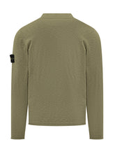 STONE ISLAND - Crew Neck Sweatshirt - Green - LIDIASHOPPING® - Official Website