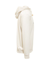 STONE ISLAND - Hooded Sweatshirt with Print - White - LIDIASHOPPING® - Official Website