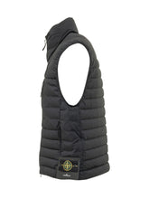 STONE ISLAND - Gilet Imbottito Con Zip - Blu - LIDIASHOPPING® - Official Website