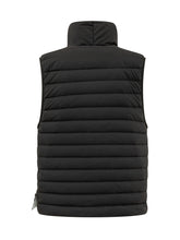 STONE ISLAND - Gilet Imbottito Con Zip - Nero | Lidia Shopping | Official Website