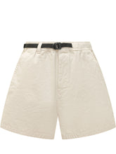 STONE ISLAND - Bermuda con Cintura Elasticizzata e Cintura Integrata - Beige | Lidia Shopping | Official Website