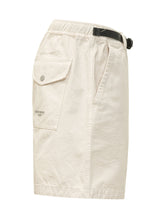 STONE ISLAND - Bermuda con Cintura Elasticizzata e Cintura Integrata - Beige | Lidia Shopping | Official Website