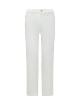 7 FOR ALL MANKIND - Straight Ankle Jeans - White - LIDIASHOPPING® - Official Website