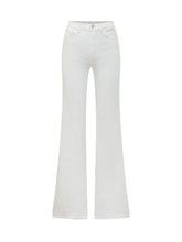 7 FOR ALL MANKIND - Jeans a Gamba Svasata - Bianco - LIDIASHOPPING® - Official Website