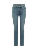 7 FOR ALL MANKIND - Roxanne Oceanstone Jeans Slim - Blu - LIDIASHOPPING® - Official Website