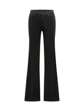 7 FOR ALL MANKIND - Modern Dojo Soho Flare Jeans - Black - LIDIASHOPPING® - Official Website