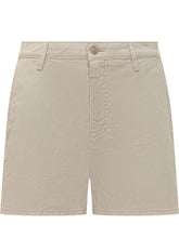 7 FOR ALL MANKIND - Shorts con Tasche e Passanti per Cintura - Beige - LIDIASHOPPING® - Official Website