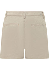 7 FOR ALL MANKIND - Shorts con Tasche e Passanti per Cintura - Beige - LIDIASHOPPING® - Official Website
