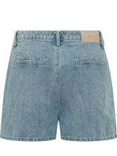 7 FOR ALL MANKIND - Denim Shorts with Pockets and Belt Loops - Blue - LIDIASHOPPING® - Official Website