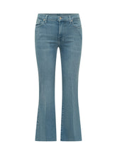 7 FOR ALL MANKIND - Cropped Dojo Iceflow Flare Jeans - Blue - LIDIASHOPPING® - Official Website