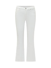 7 FOR ALL MANKIND - Cropped Dojo Soleil Flare Jeans - White - LIDIASHOPPING® - Official Website