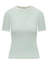 COURREGES - Signature T-Shirt - Green - LIDIASHOPPING® - Official Website