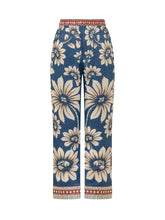 FARM RIO - Luna Pajama Pants - Blue - LIDIASHOPPING® - Official Website