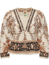 FARM RIO - Majestic Garden Blouse - Beige - LIDIASHOPPING® - Official Website