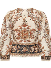 FARM RIO - Majestic Garden Blouse - Beige - LIDIASHOPPING® - Official Website