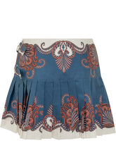 FARM RIO - Gonna Mini Arabesque - Blu | Lidia Shopping ® | Official Website