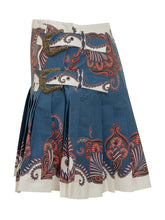 FARM RIO - Gonna Mini Arabesque - Blu | Lidia Shopping ® | Official Website