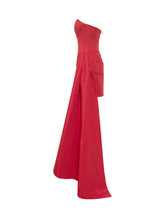 REBECCA VALLANCE - Zarya Mini Dress - Rosso - LIDIASHOPPING® - Official Website