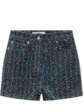 IRO - Valentin Marble-Effect Denim Shorts - Blue - LIDIASHOPPING® - Official Website