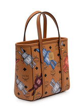 MCM - Borsa Shopper Toni Mini - Marrone - LIDIASHOPPING® - Official Website