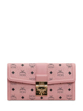 MCM - Portafoglio Tracy Large - Rosa - LIDIASHOPPING® - Official Website