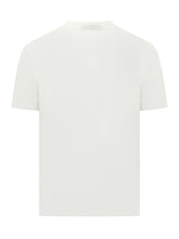 EMPORIO ARMANI - T-shirt con Logo in Rilievo - Bianco - LIDIASHOPPING® - Official Website