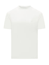 EMPORIO ARMANI - T-shirt con Logo Applicato - Bianco - LIDIASHOPPING® - Official Website