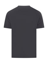 EMPORIO ARMANI - T-shirt with Embroidered Logo - Black - LIDIASHOPPING® - Official Website