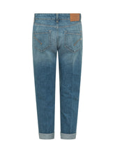 DONDUP - Jeans Con Bottoni Frontali - Blu - LIDIASHOPPING® - Official Website