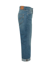 DONDUP - Jeans Con Bottoni Frontali - Blu - LIDIASHOPPING® - Official Website