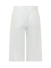 DONDUP - Short Regular Dellfine - Bianco - LIDIASHOPPING® - Official Website